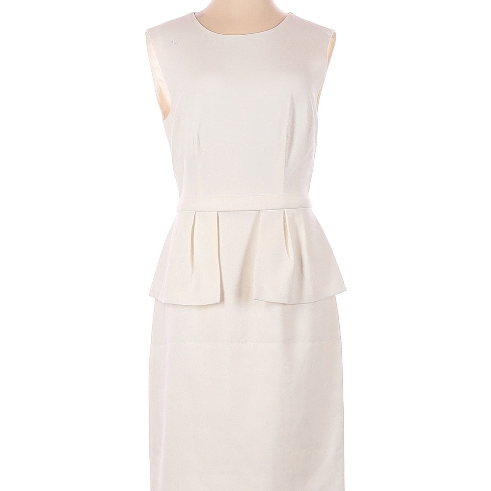 BCBGMaxAzria Ashleigh Sleeveless Peplum Dress